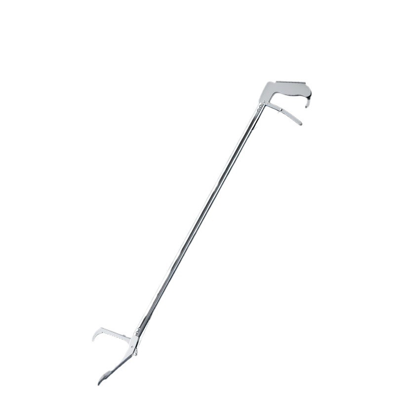 泥鳅黄鳝神器防滑防蛇夹器不锈钢抓螃蟹蛇钩钳控控鱼器鳝鱼