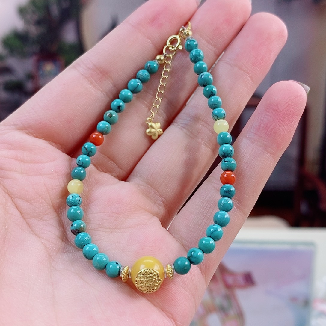 未镶嵌绿松石珠宝奇石