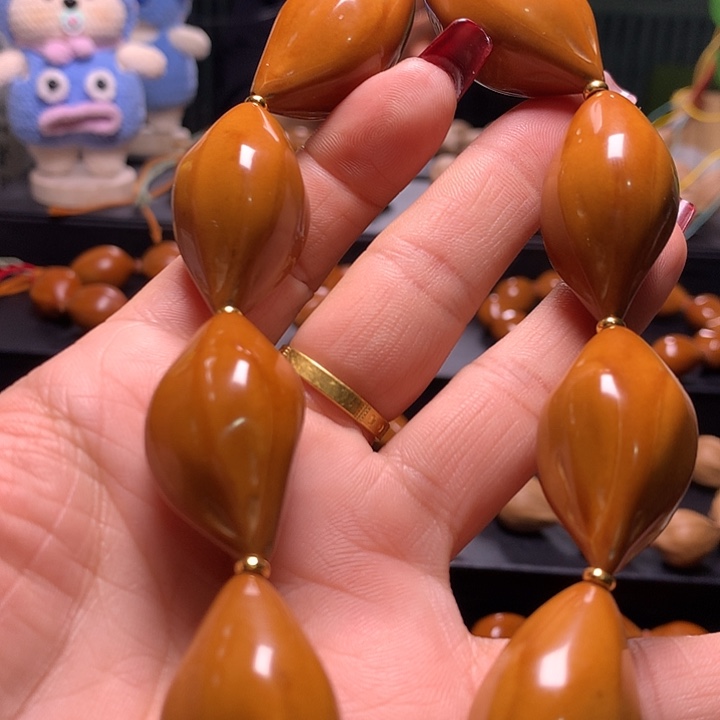 成***哥橄榄核手串/手链三花手串