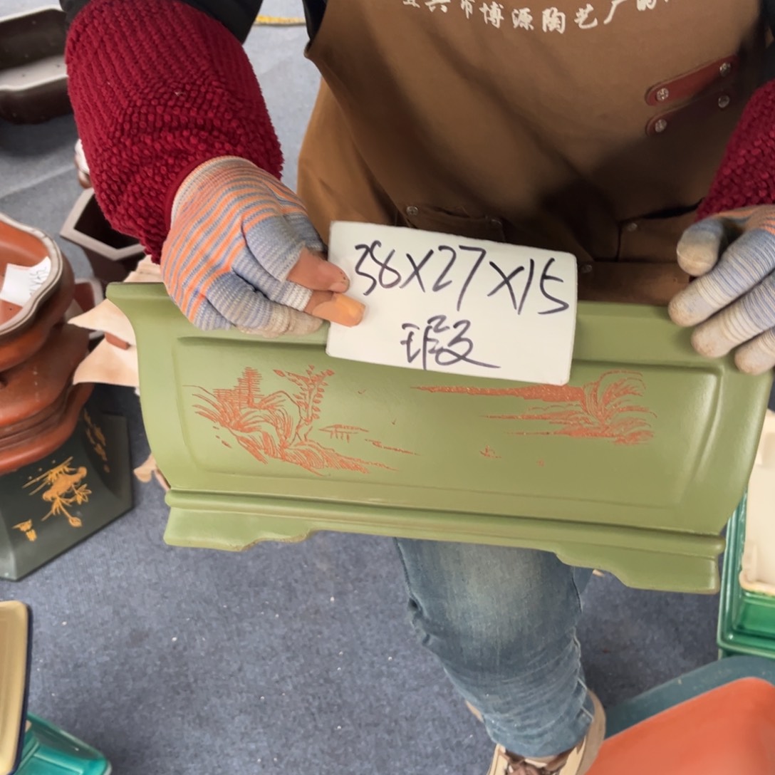 紫砂花盆盆景艺术