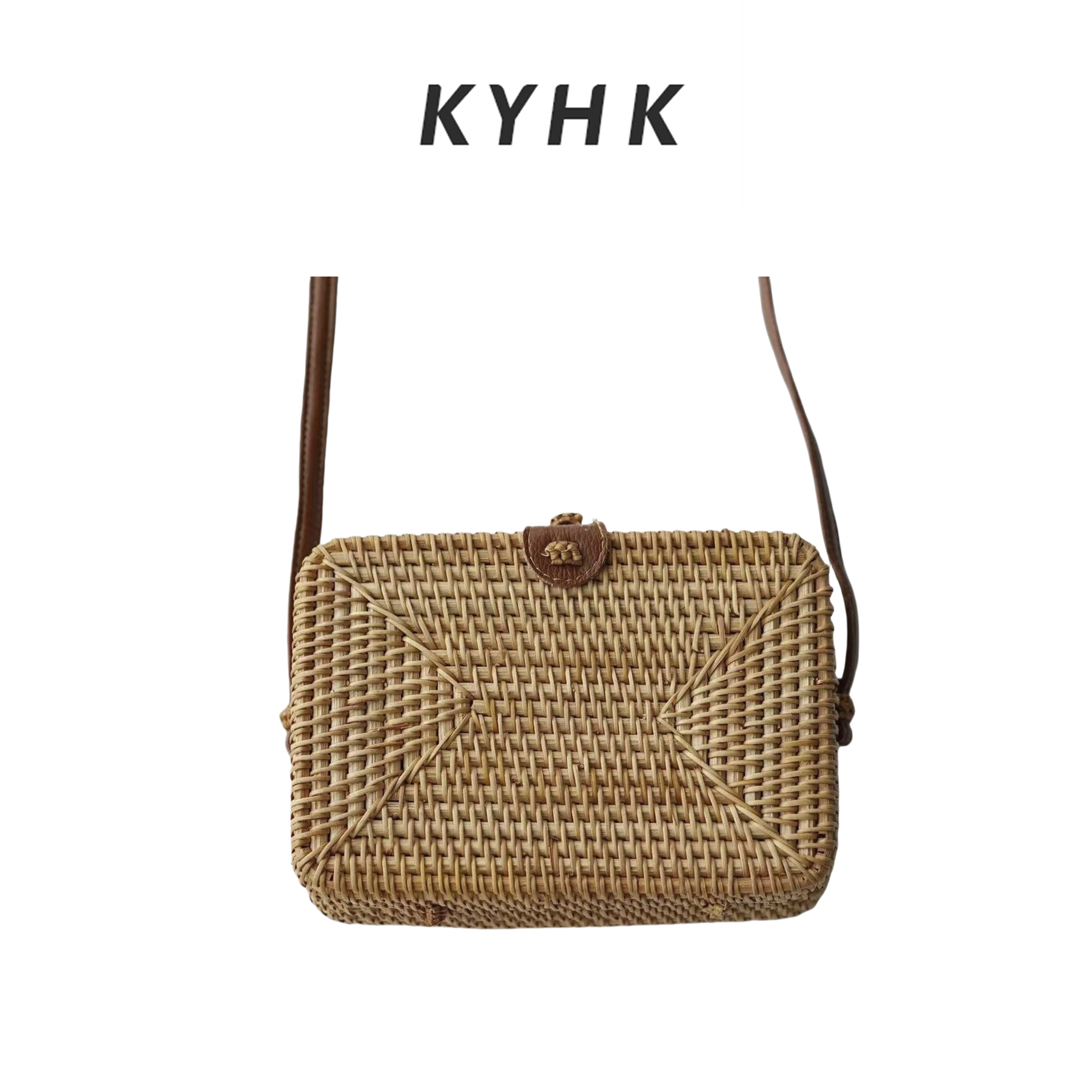 KYHK编织度假水桶包250736