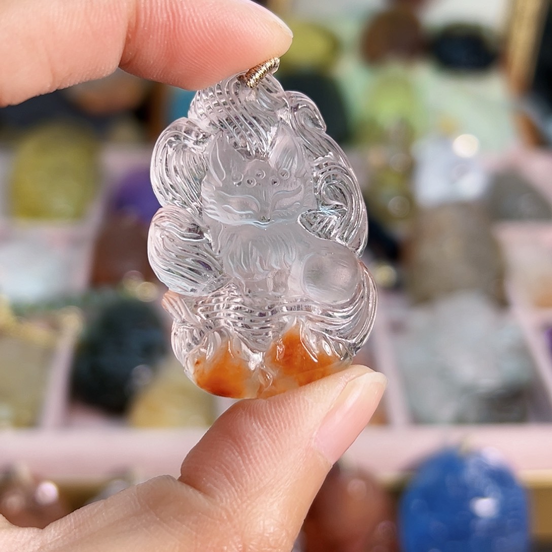 水晶颈饰未镶嵌水晶