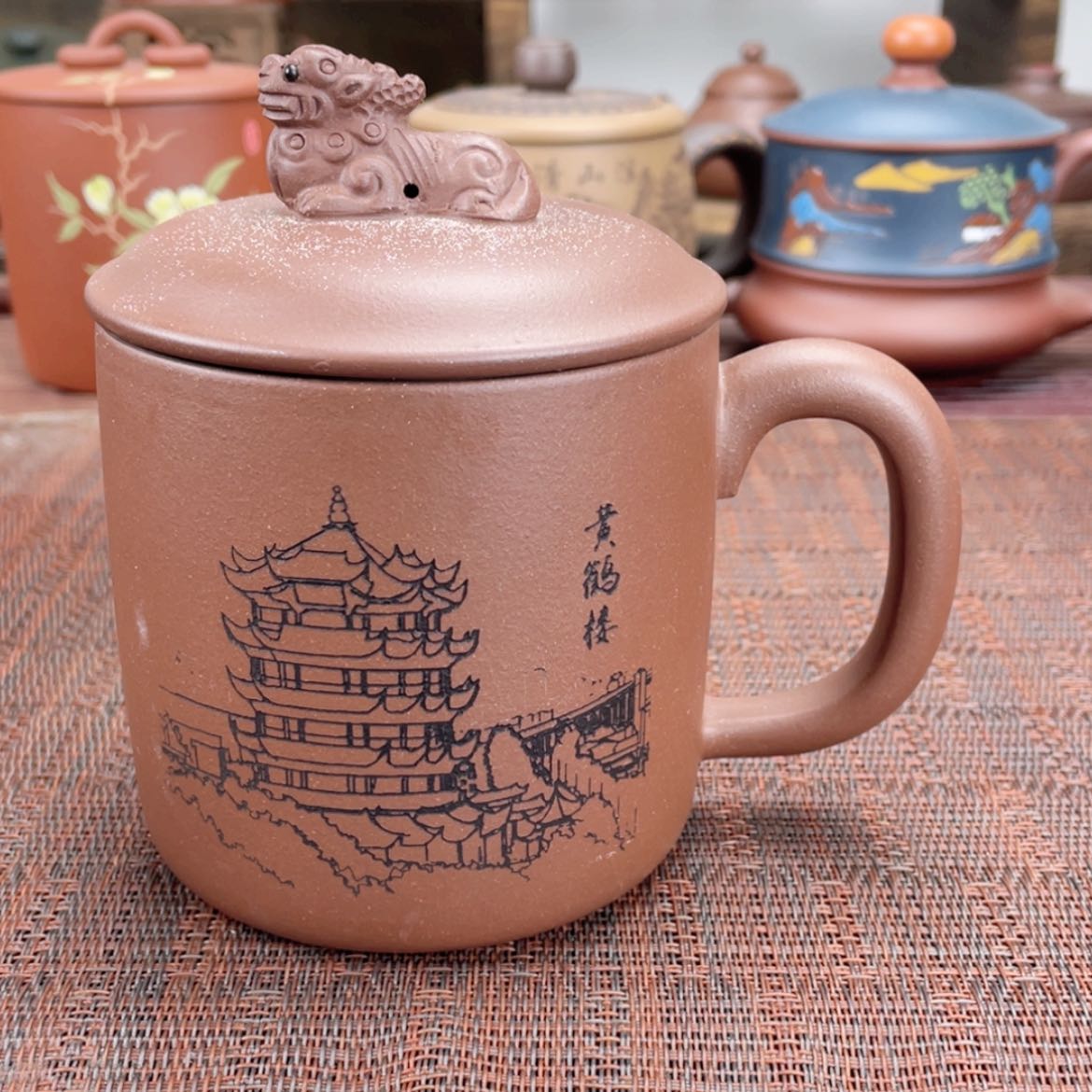 【闪购商品】紫砂茶杯宜兴原矿紫砂盖杯微瑕