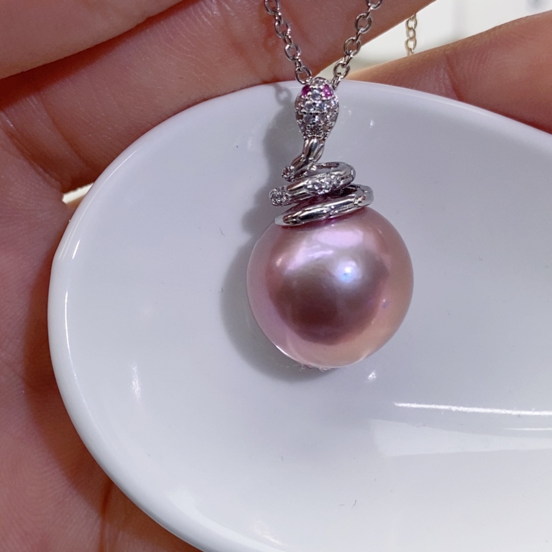 淡水珍珠合金颈饰