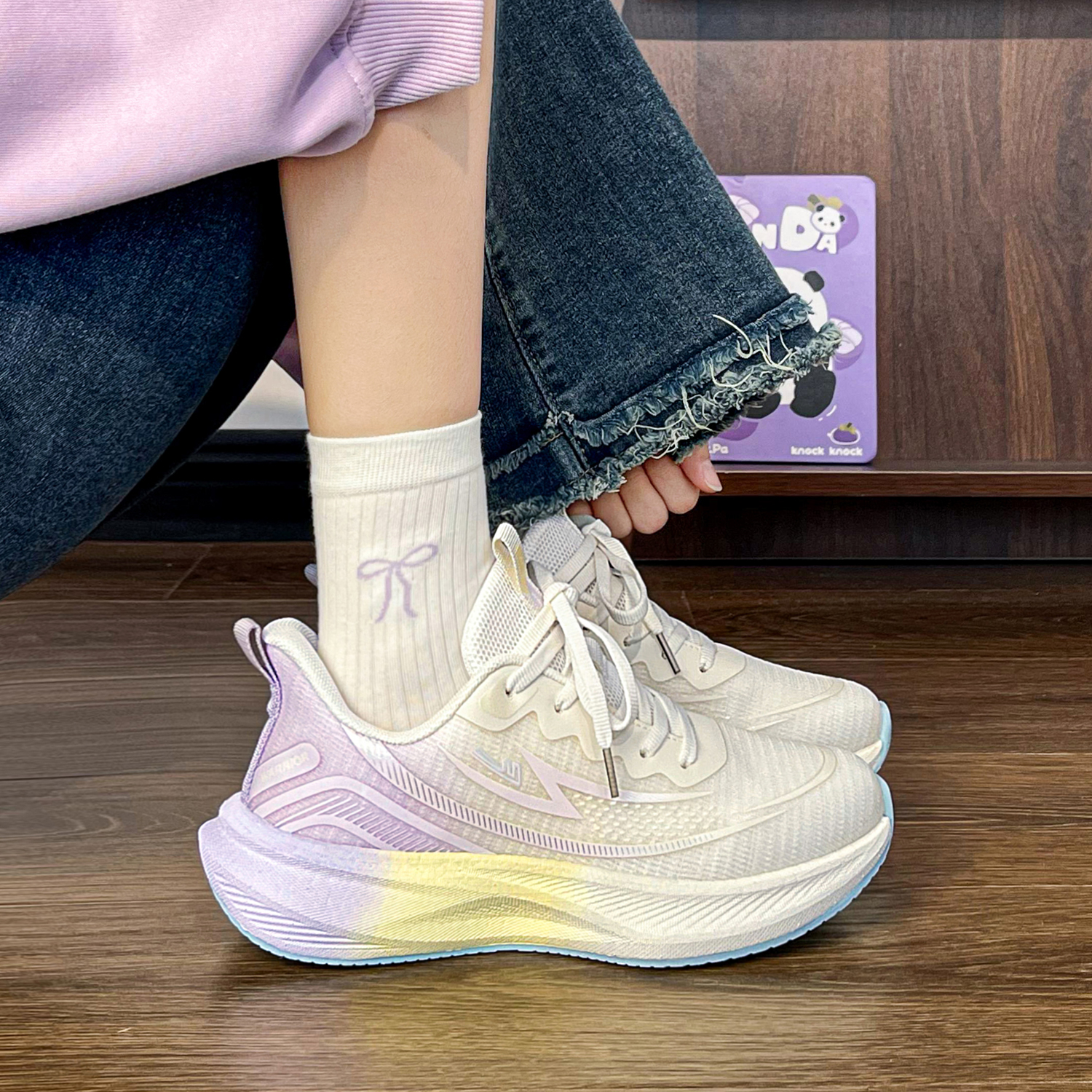 回力时尚百搭休闲运动鞋女鞋2025年终大促软底防滑透气跑步鞋5468