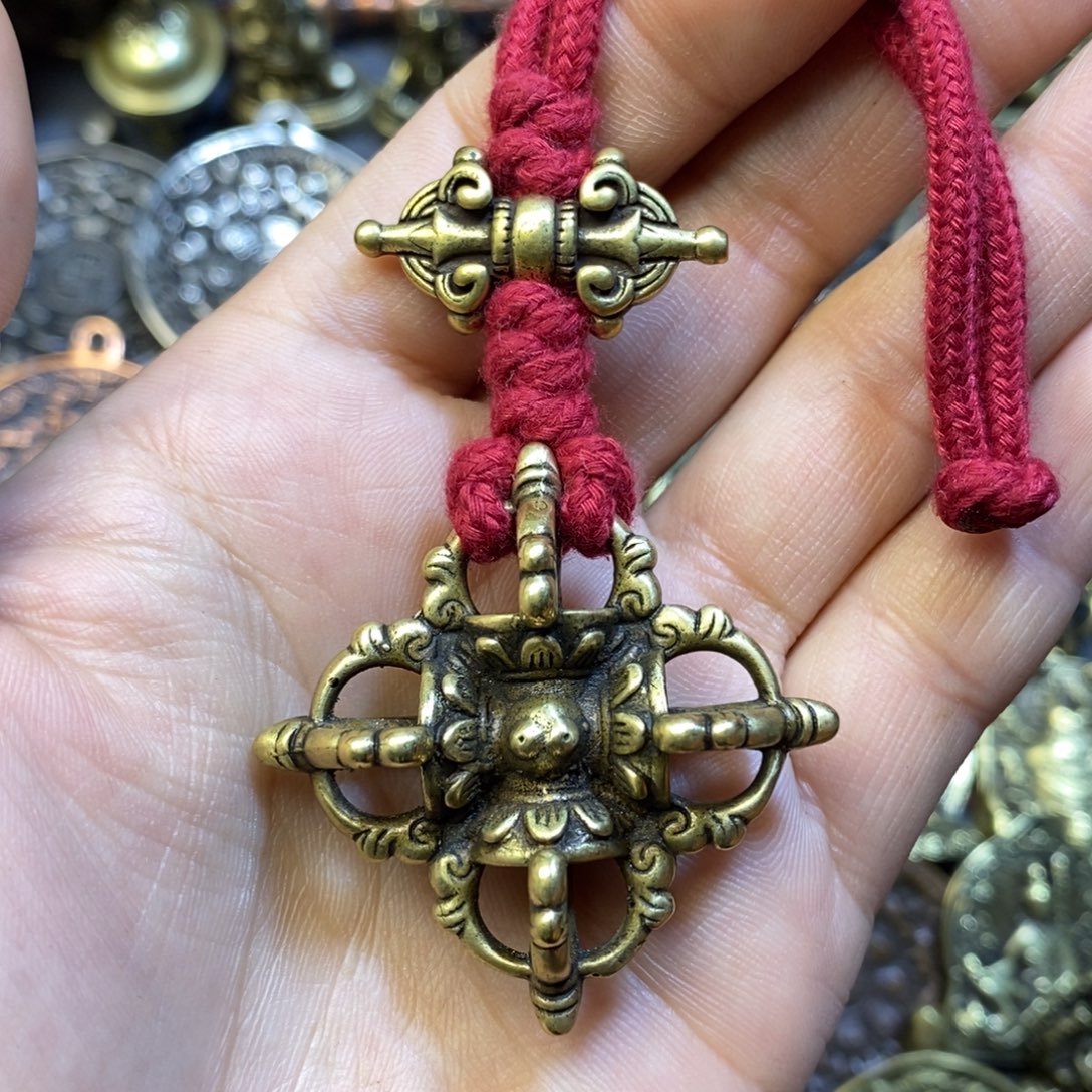 藏式十字金刚杵搭配