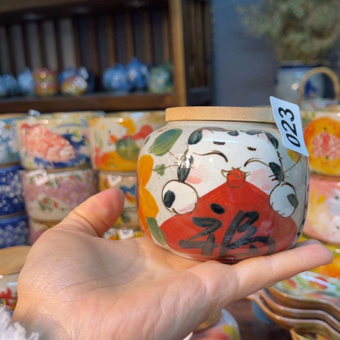 杯素浅陶瓷手工手绘