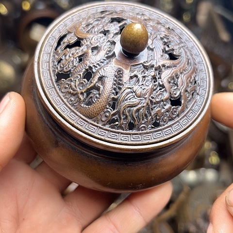 铜制文玩把玩物件