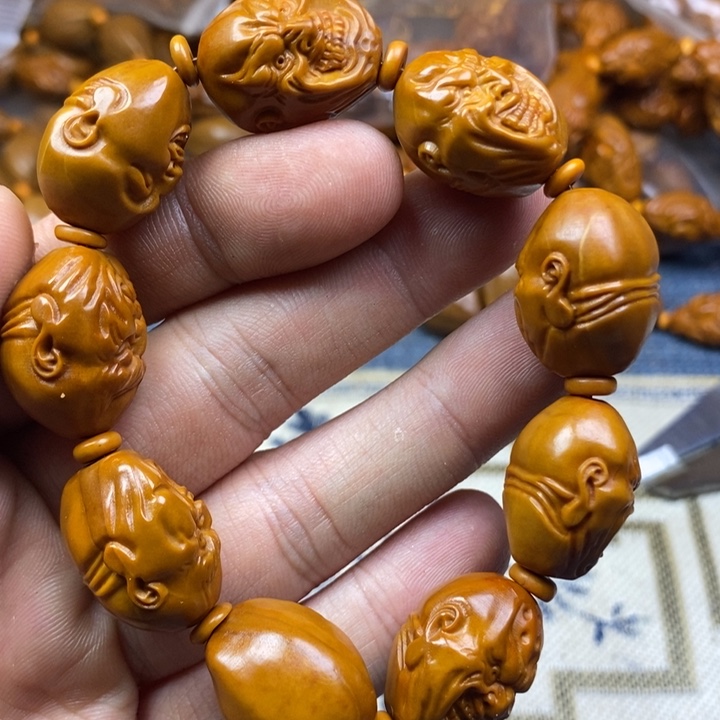 橄榄核手串/手链橄榄核雕工艺手串