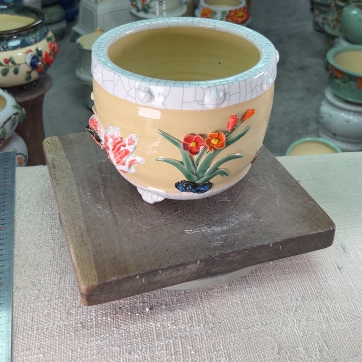 泳坤堂石湾盆陶瓷