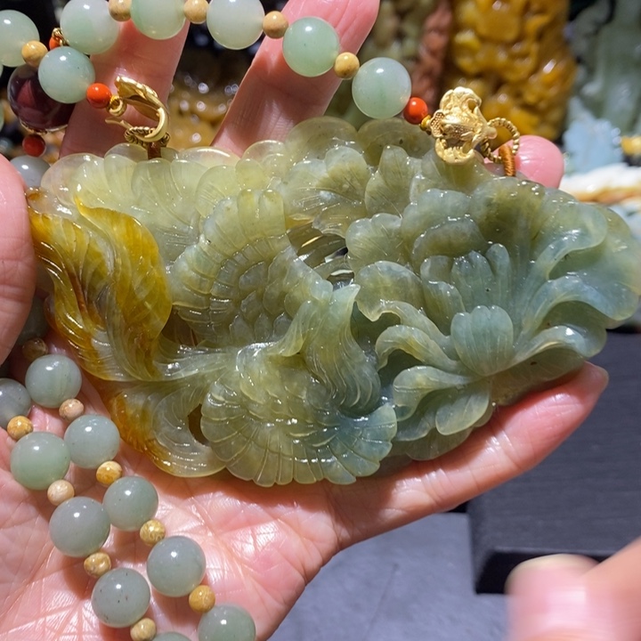 岫玉岫玉吊坠未镶嵌