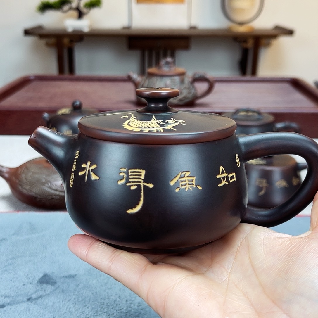 泥塑坭兴陶全手工制作