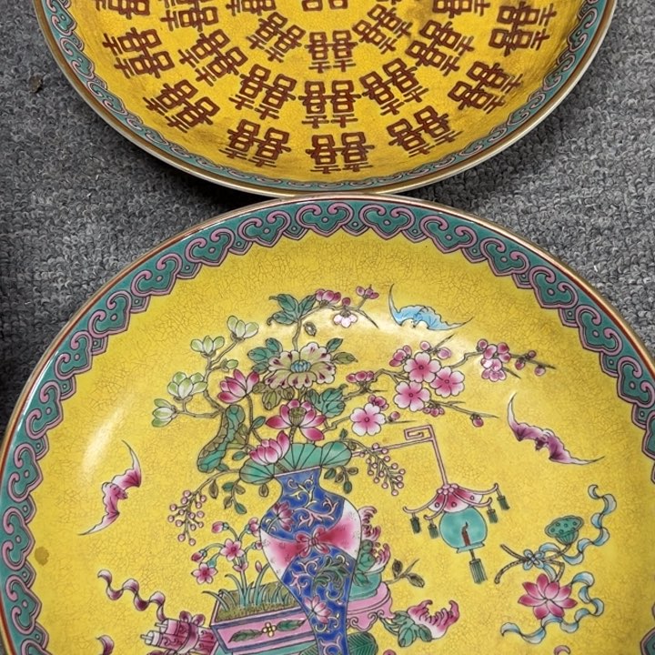 盘清*喜乐满堂之盘子