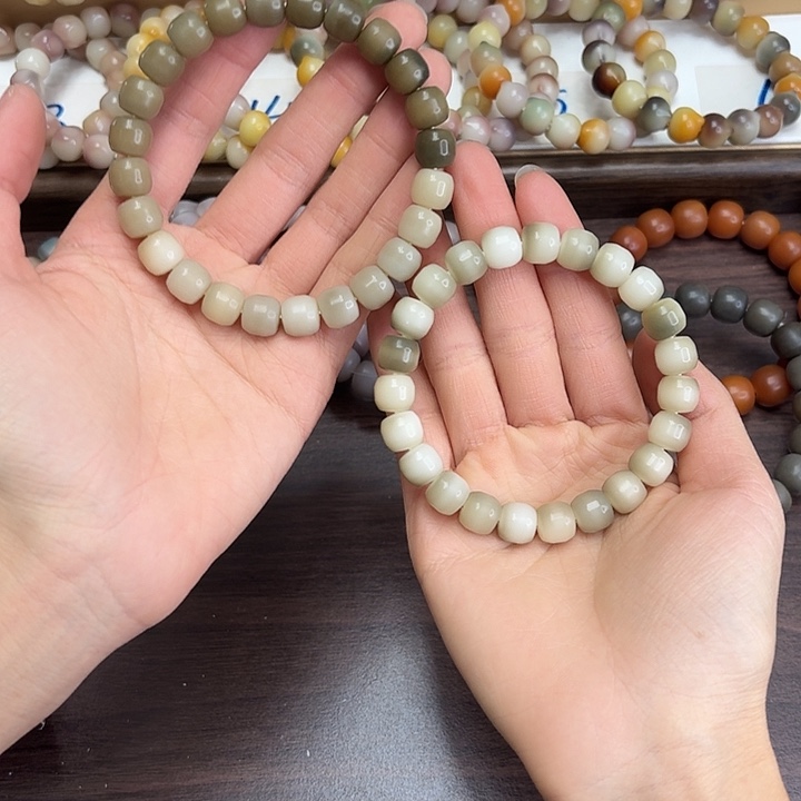 菩提根/象牙果手串卡10油膏汉堡