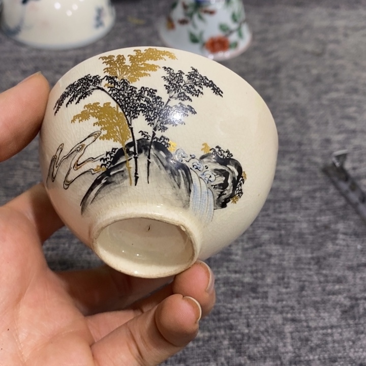 紫砂茶杯非常漂亮好看的碗