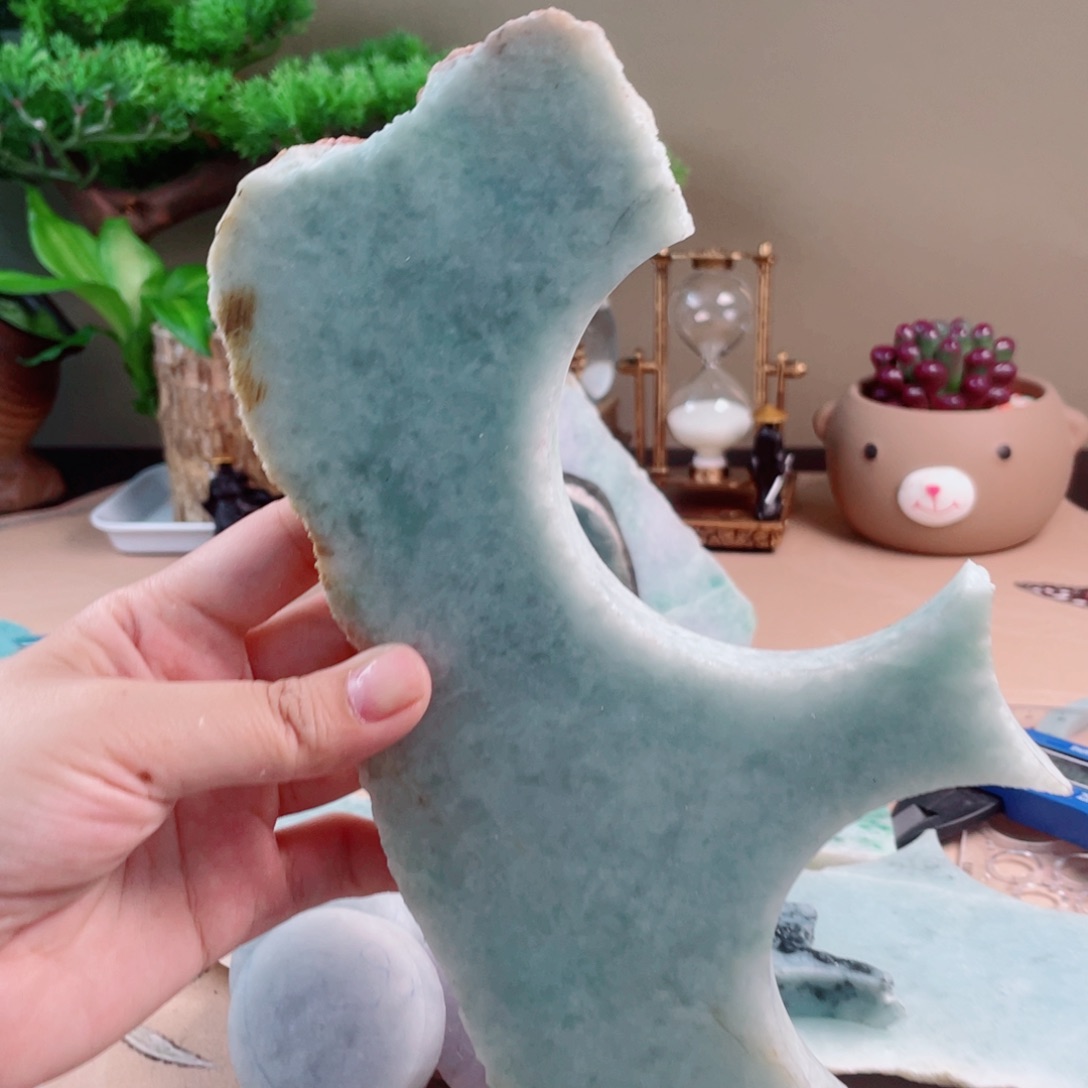 翡翠未镶嵌颈饰148