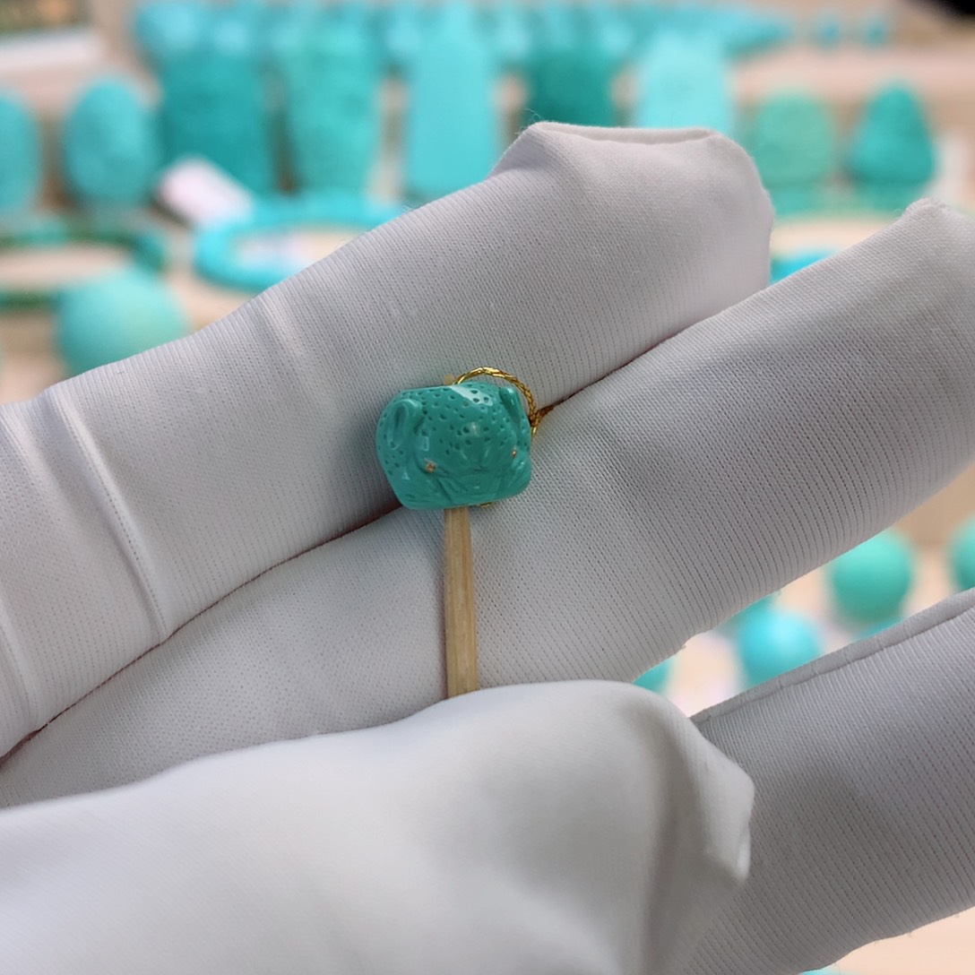 绿松石挂件未镶嵌