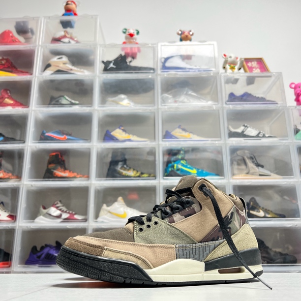 45码/二手球鞋/aj3 迷彩 复古球鞋 中古 潮鞋