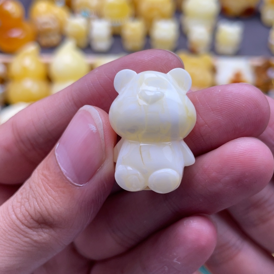 琥珀未镶嵌裸石蜜蜡