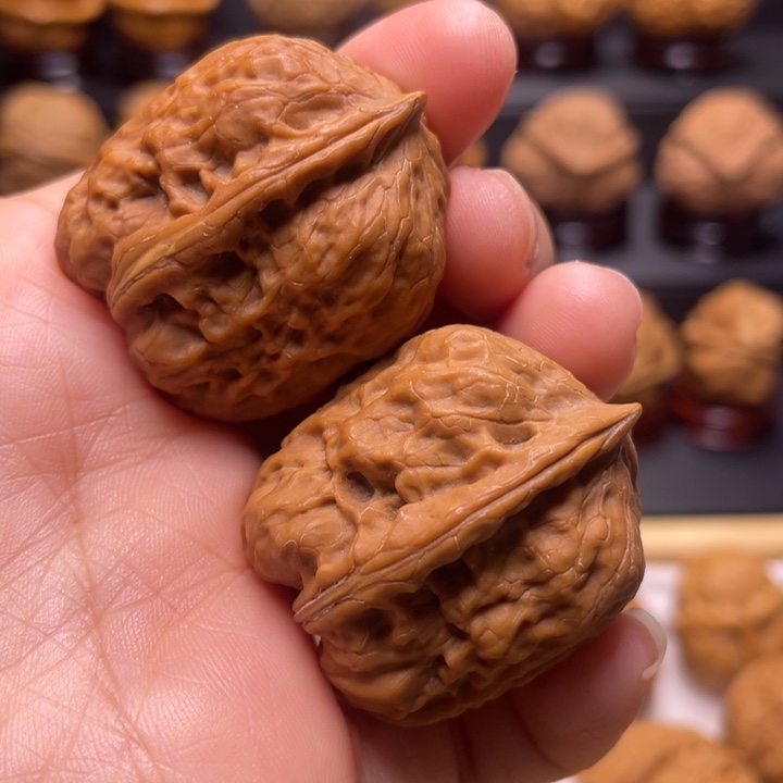 文玩核桃把件一根筋12Y