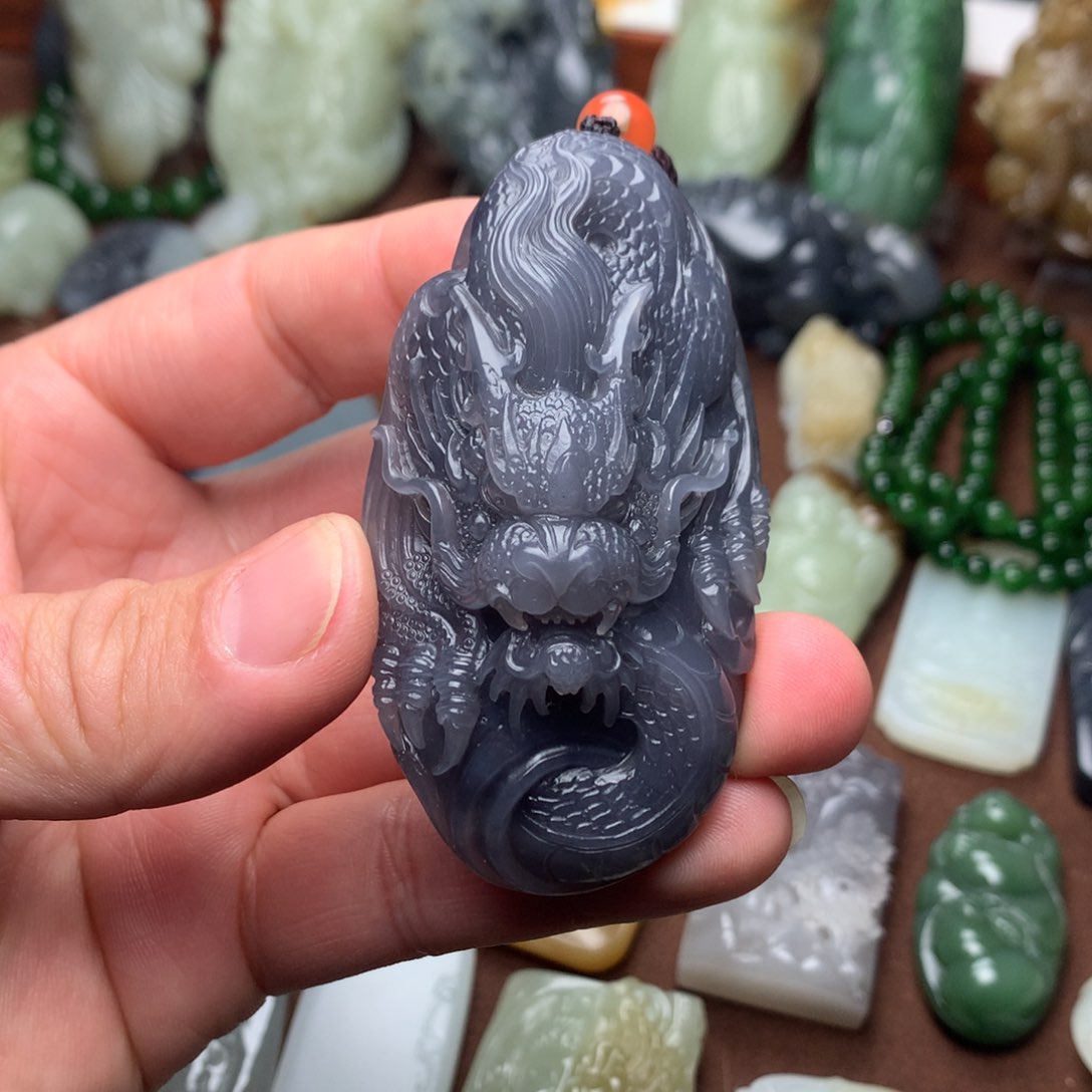 和田玉把件未镶嵌