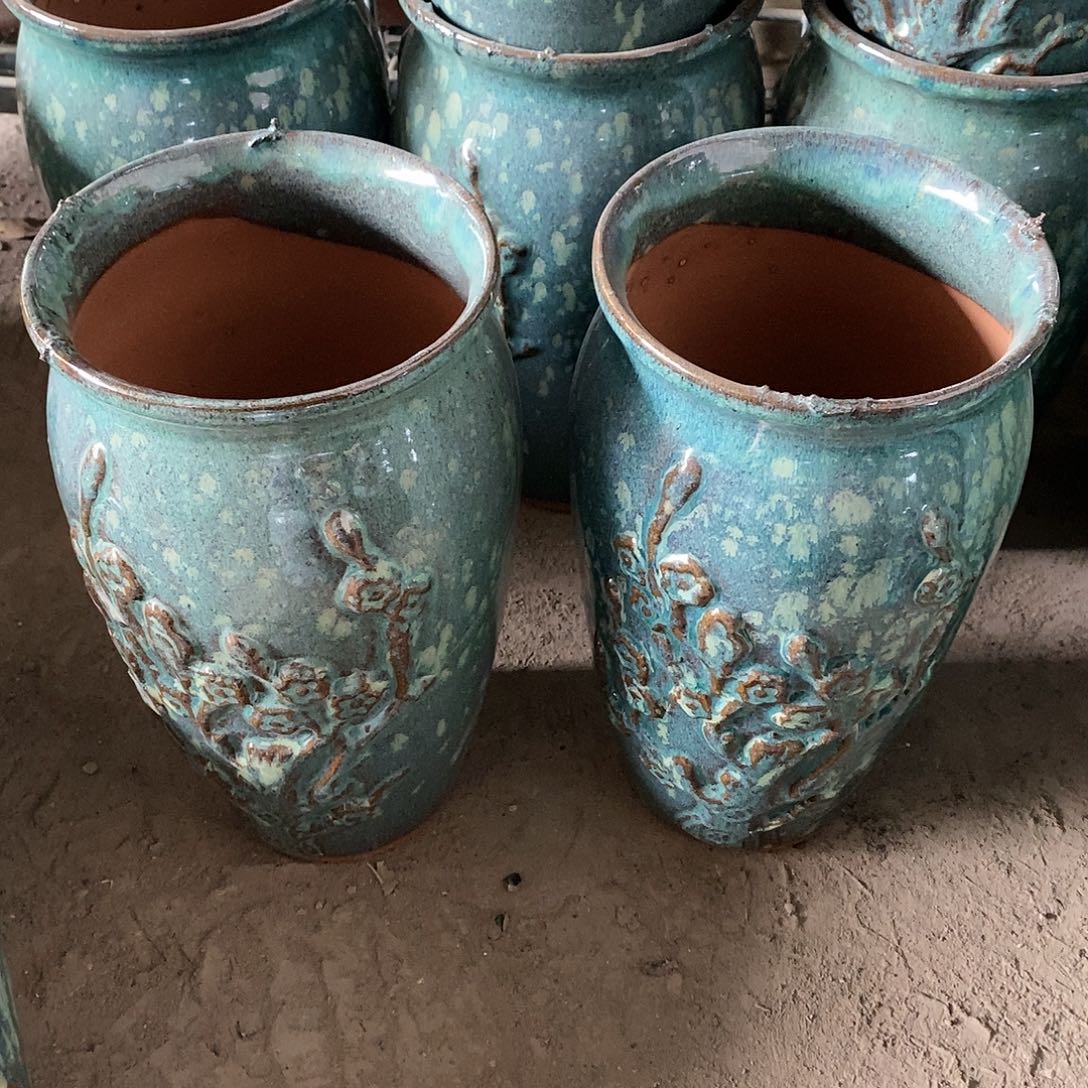 紫砂花盆瑕疵14/27:）zhhs