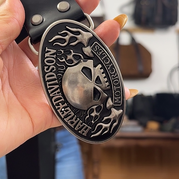 用***8银色哈雷配螺丝单扣头