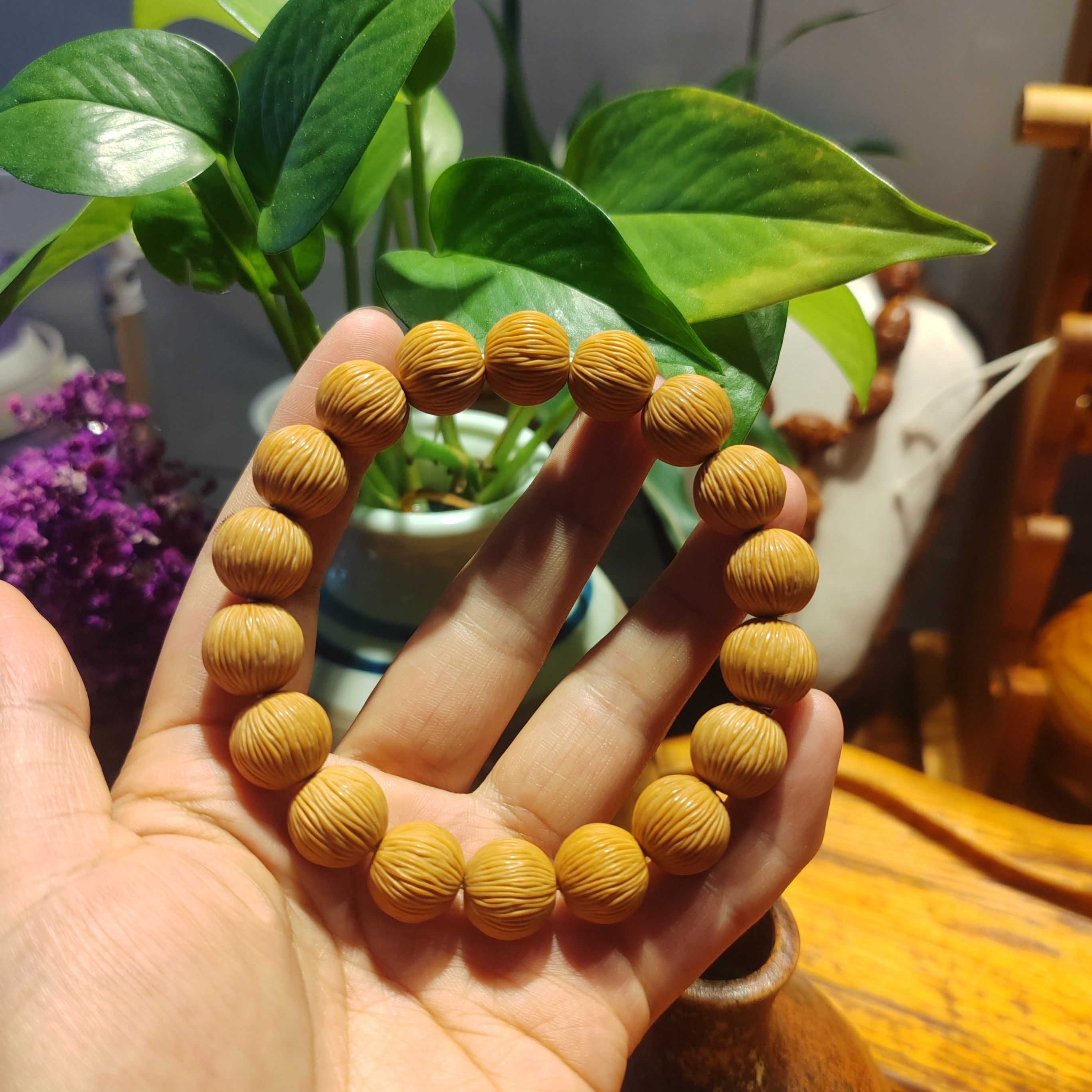 猴头土豪拉丝手串