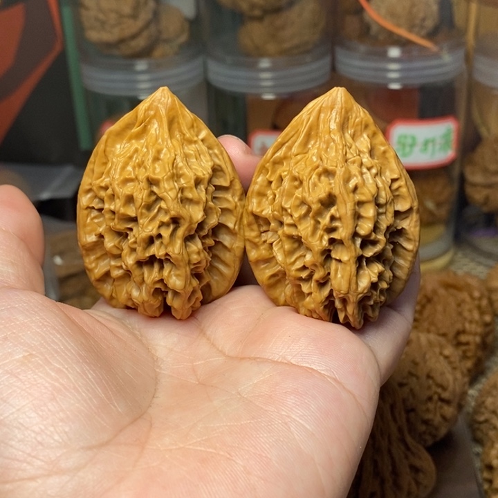 核桃手串/手链柳叶鸡心40全