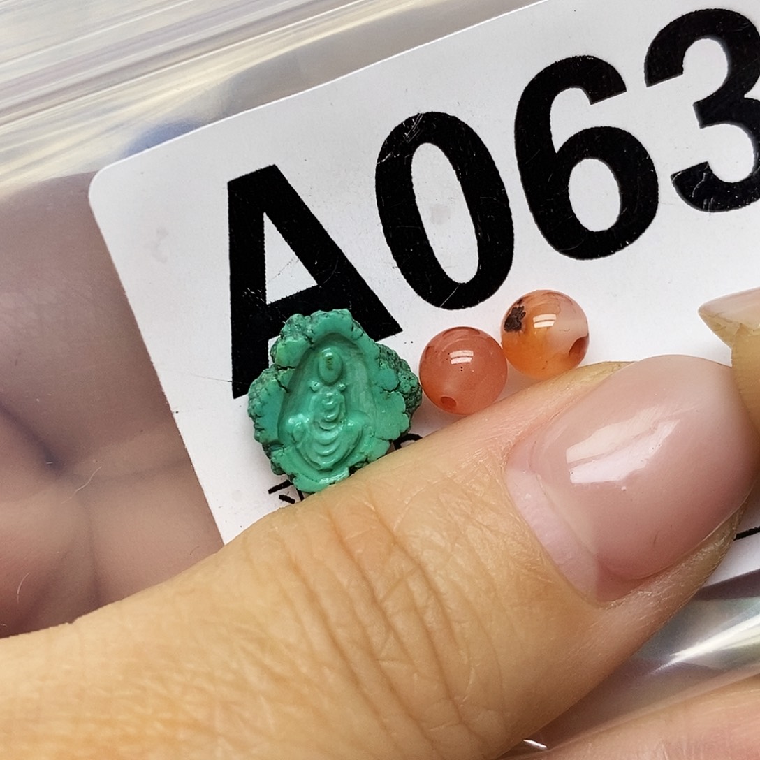 南红玛瑙未镶嵌配饰