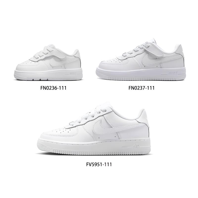 NIKE/AIR FORCE 1 LE (GS)/空军一号男女同款防滑耐磨大童小白鞋
