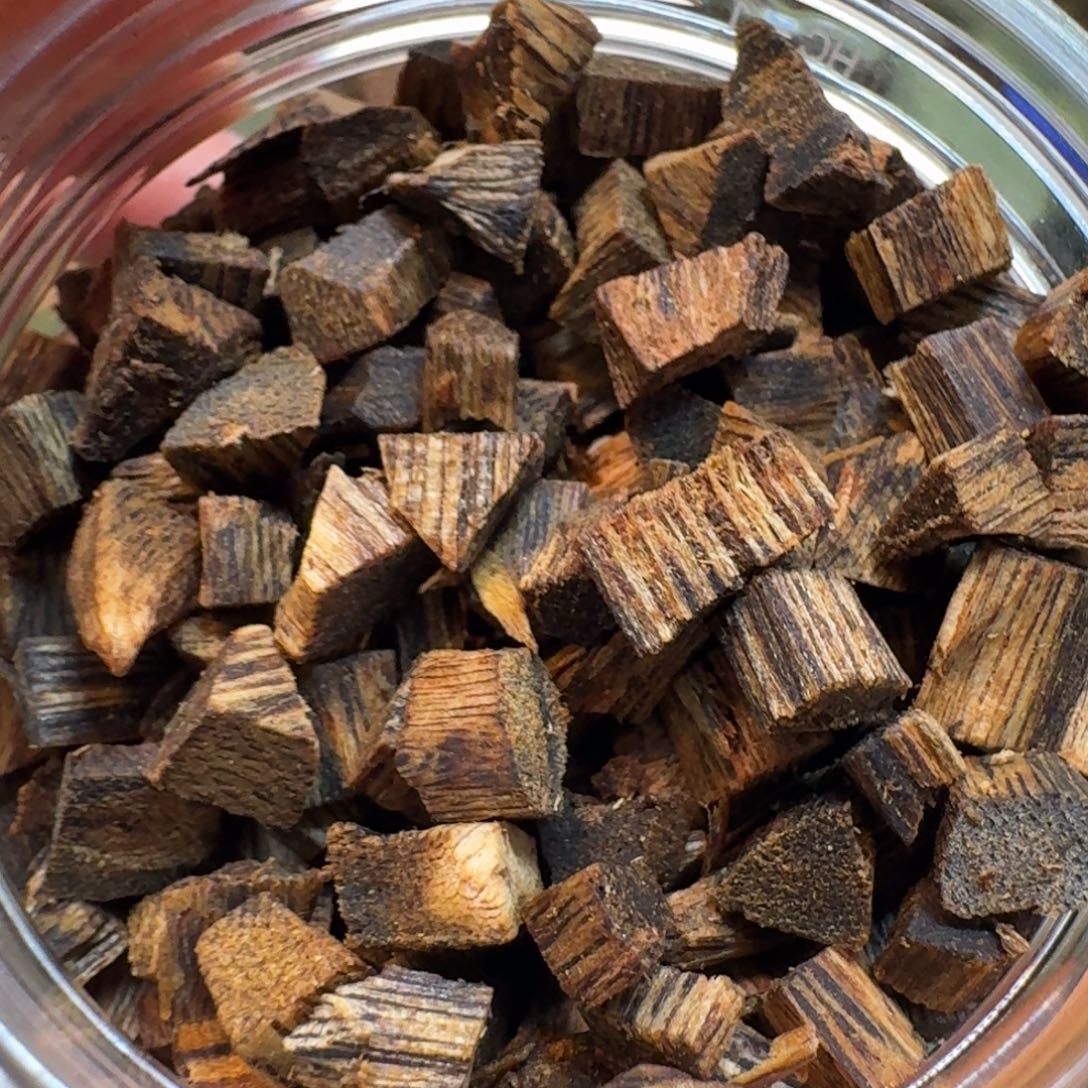 沉香碎屑沉香海南高端蓝香树心油米粒老料48克