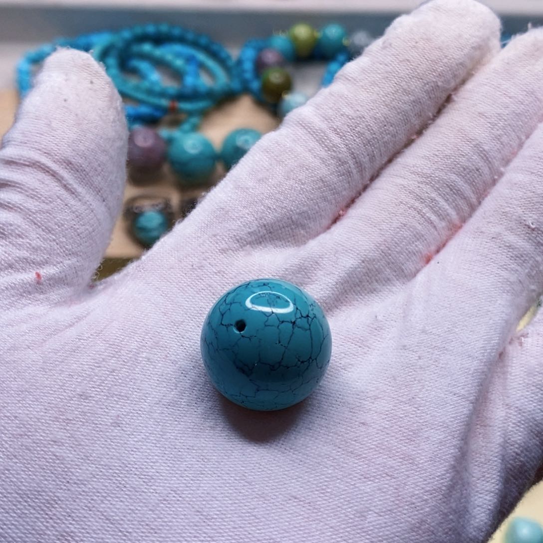 未镶嵌绿松石珠宝奇石