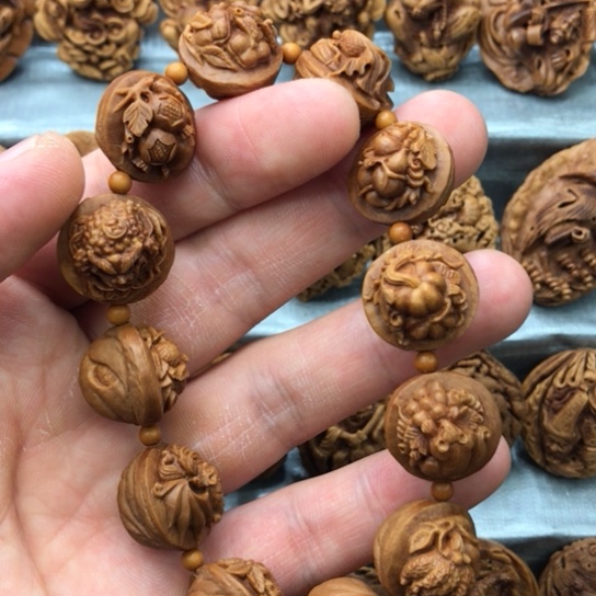桃核手串逾**逶桃核材质