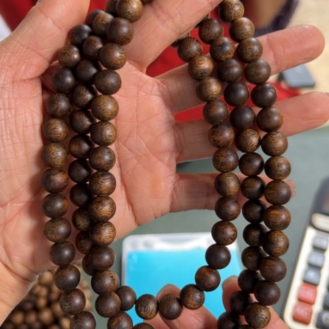 沉香手串乌身红土沉浮40克卡0.9多样性发1条