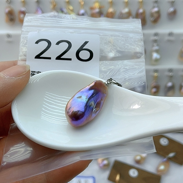 淡水珍珠颈饰银S925镶嵌