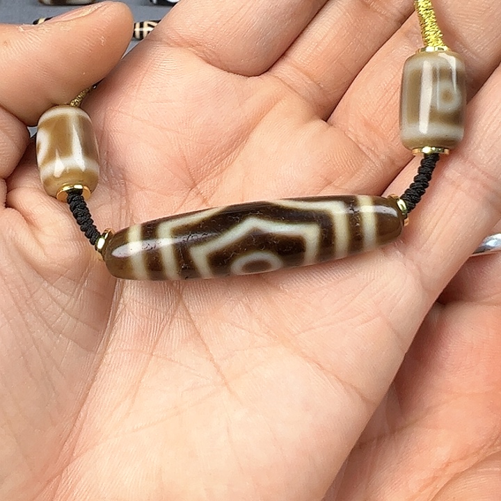 玛瑙/玉髓颈饰合金小****玩