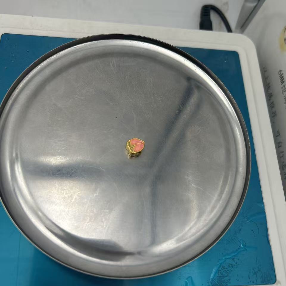 足金999小桃子配件