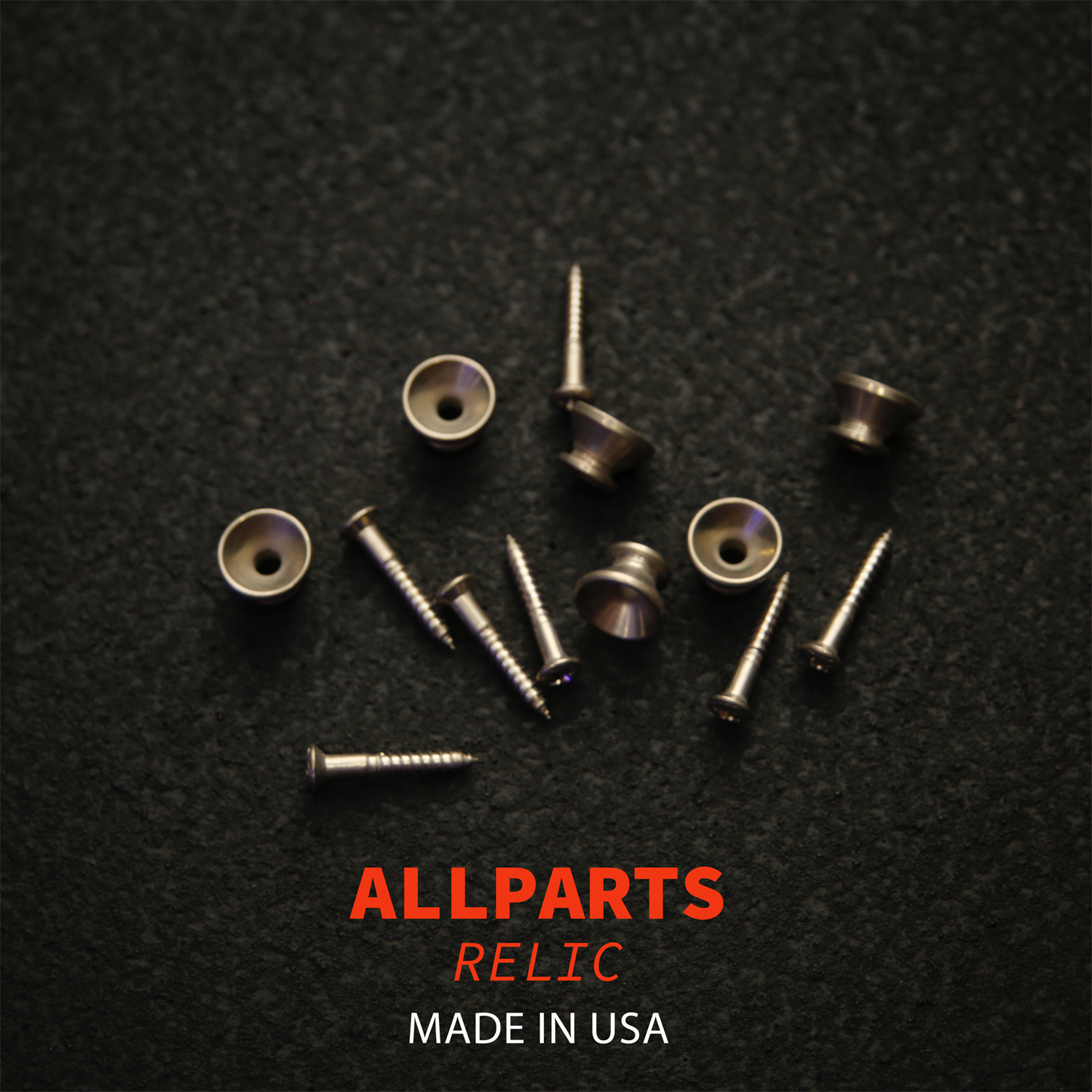 ALLPARTS 电吉他琴体背带扣 fender做旧配件 fender进口relic