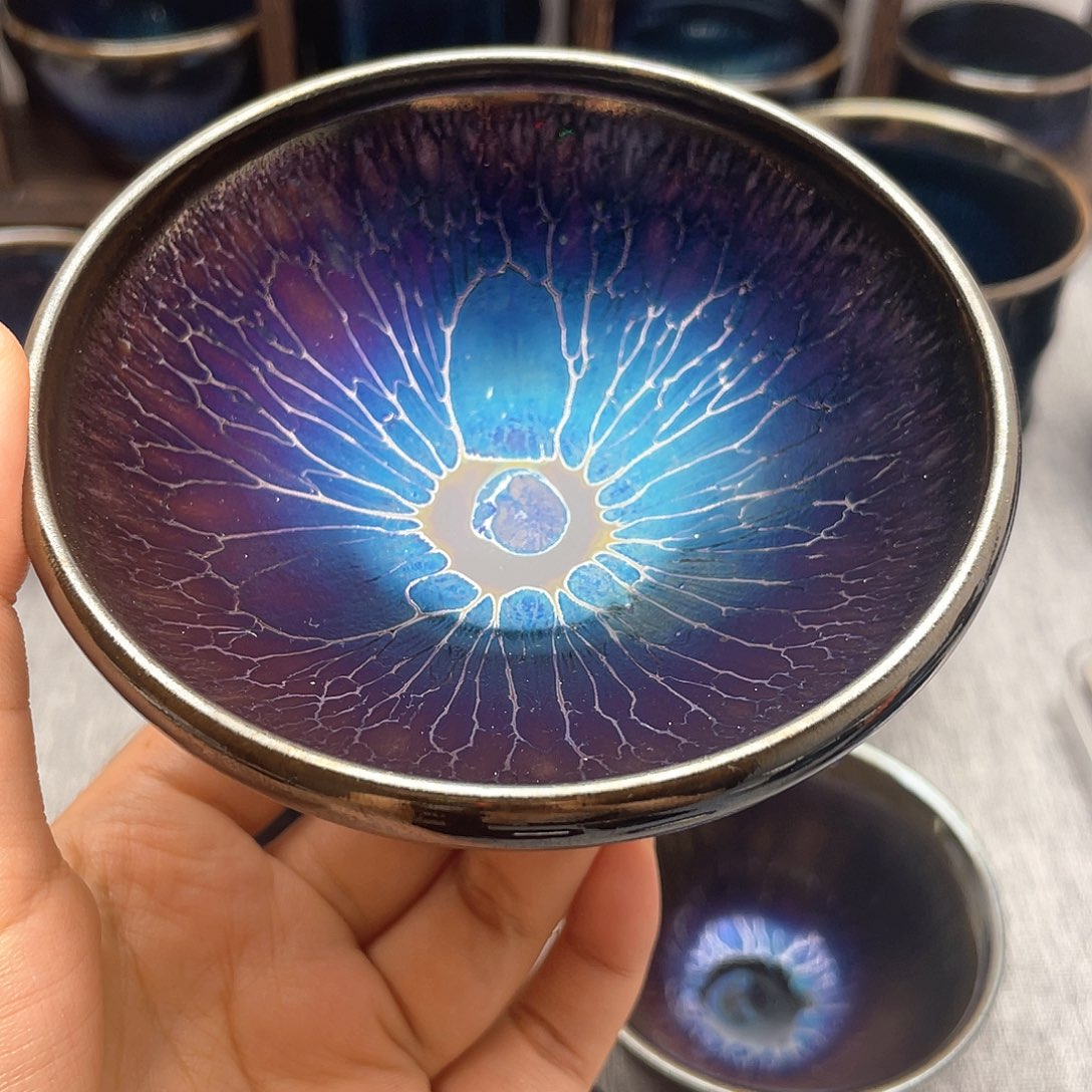 小***咪瓷纯手工次品灯盏