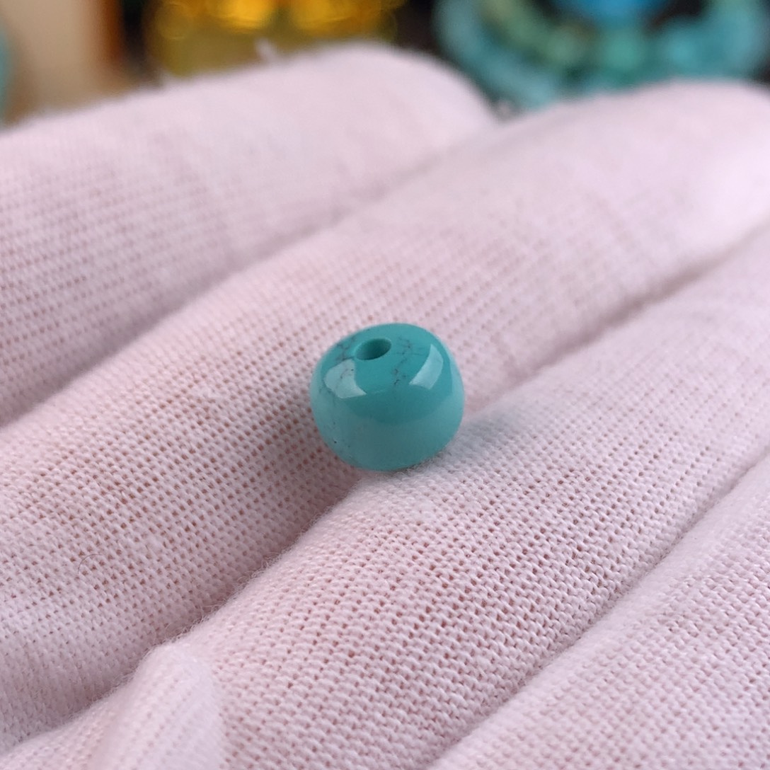 K***童绿松石未镶嵌配珠卡8.1