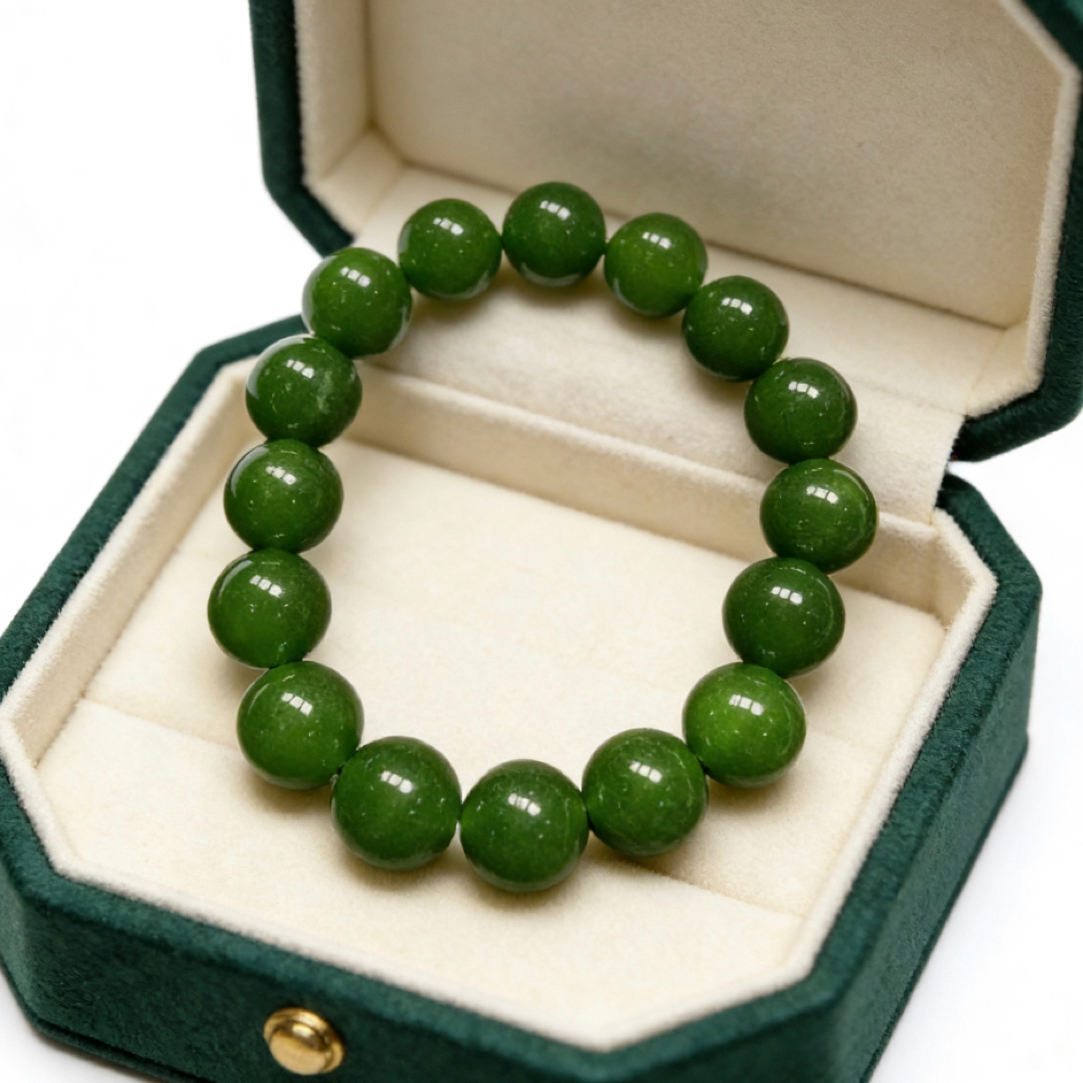  CQ.浓绿色 1.6 单圈手串 A148-HWZ-2A