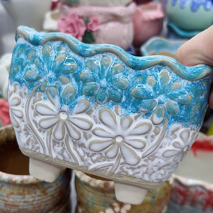 多肉绿植陶瓷花盆