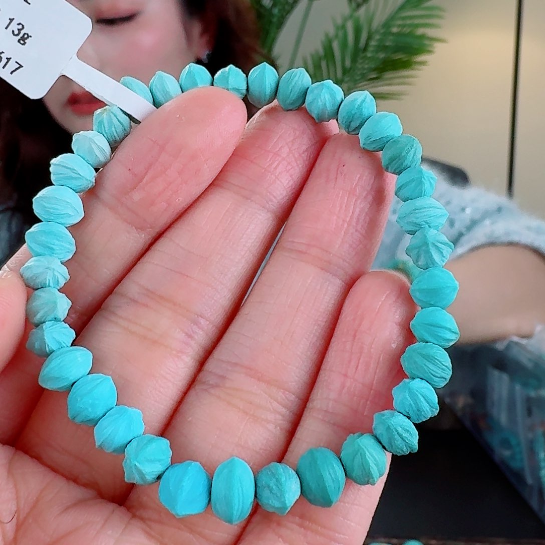 绿松石珠宝奇石未镶嵌