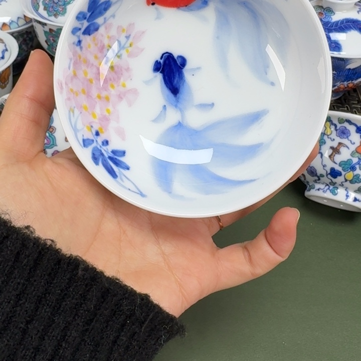 沙沙手工手绘茶具218