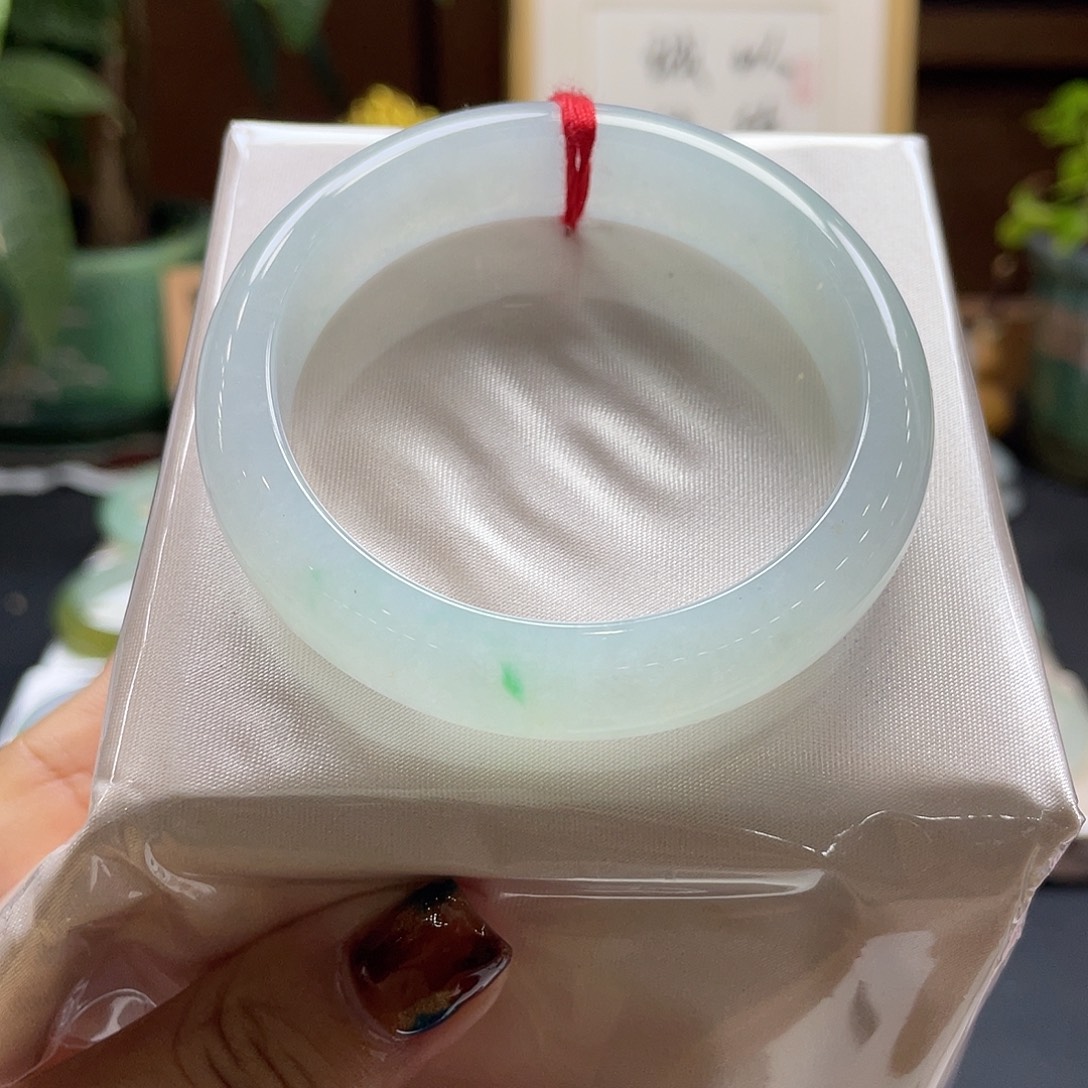 翡翠未镶嵌手镯22号