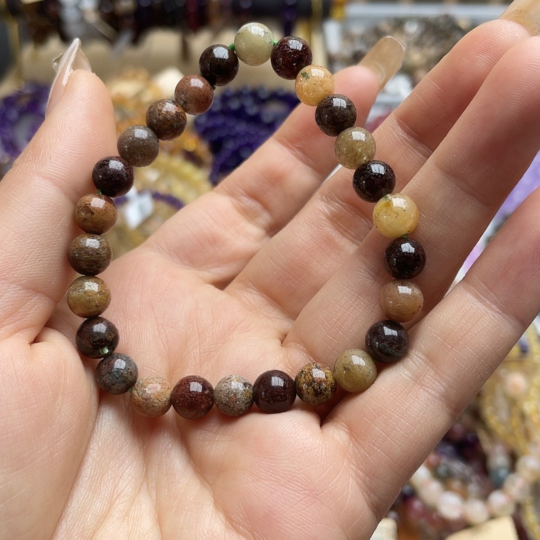 水晶手链未镶嵌多样性发一