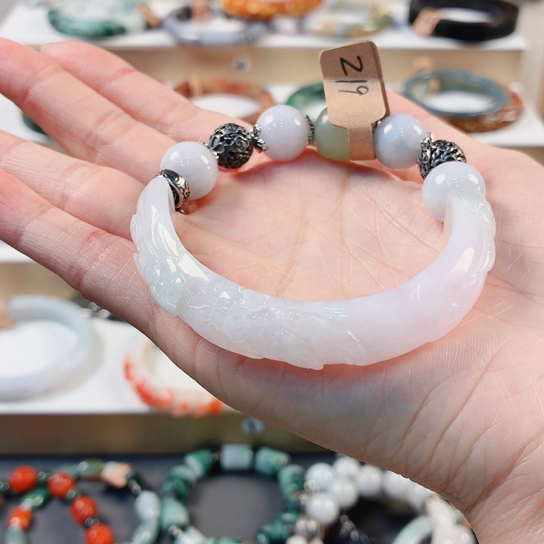 太****翡翠未镶嵌手链手串