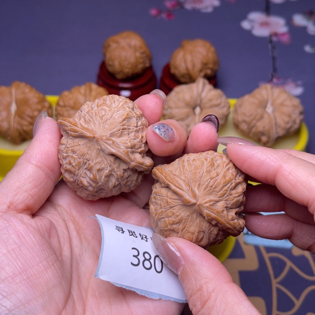 文玩核桃把件南瓜42 380