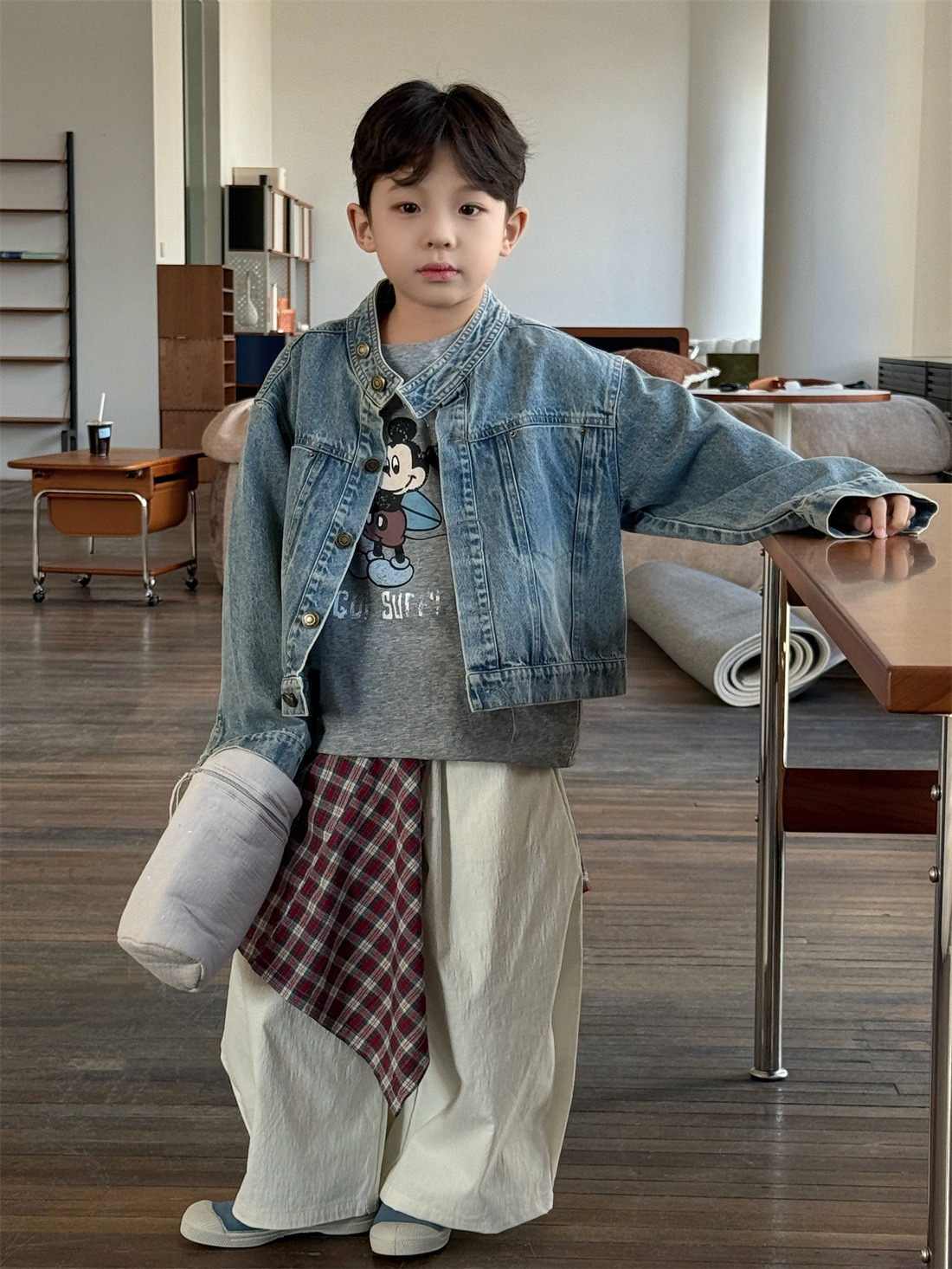 【小黎家】春季新款儿童牛仔上衣童装2025年春款外套CC1980